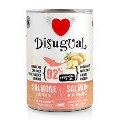 Disugual Adult Salmone e Patate 400g umido monoproteico cane