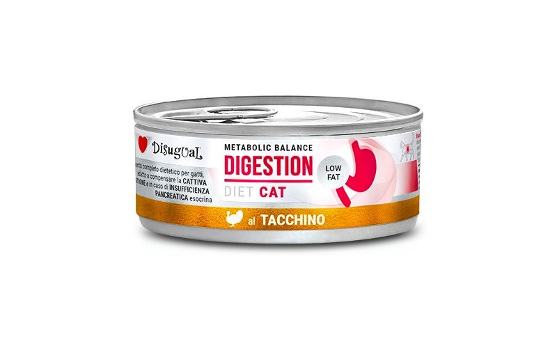 Disugual Digestion Tacchino 85g umido dietetico gatto