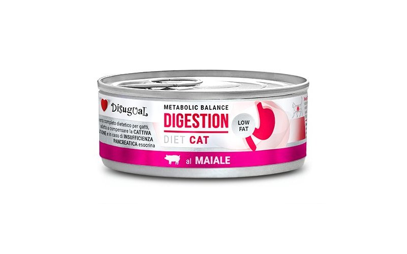 Disugual Digestion Maiale 85g umido dietetico gatto