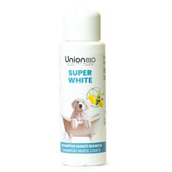 Union Bio Dog Super White Shampoo per manti bianchi