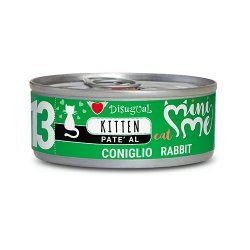Disugual Mini Me 13 Kitten Coniglio 85g umido gatto