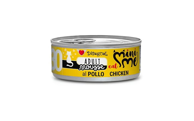 Disugual Mini Me 30 Mousse Pollo 85g umido gatto