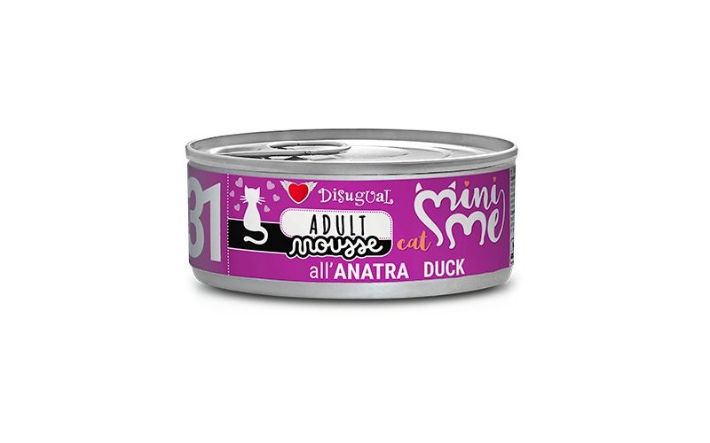 Disugual Mini Me 31 Mousse Anatra 85g umido gatto