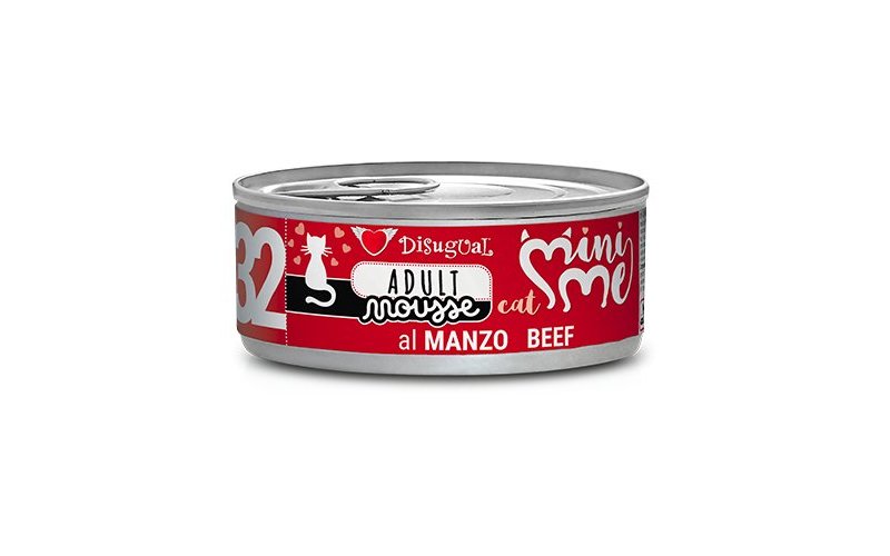 Disugual Mini Me 32 Mousse Manzo 85g umido gatto