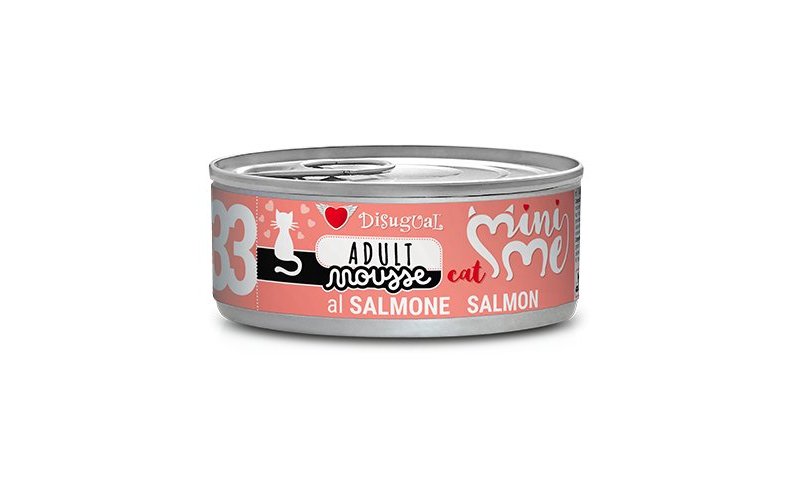 Disugual Mini Me 33 Mousse Salmone 85g umido gatto