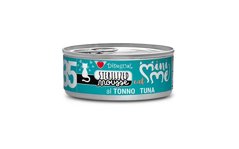 Disugual Mini Me 35 Mousse Sterilized Tonno 85g umido gatto