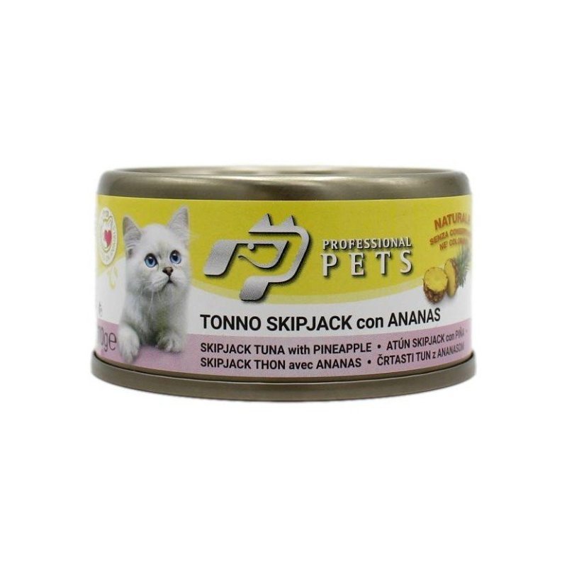 Professional Pets Tonno e Ananas 70g umido gatto