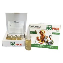 Union Bio Phytonopick Fiale 4x8ml soluzione sgradita a pulci e zecche per cani e gatti