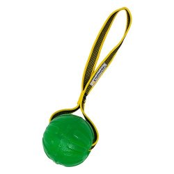 Starmark Gripcord Chew Ball palla addestramento cani con maniglia