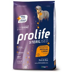 Prolife Sterilised Anatra e Riso Medium Large Nutrigenomic crocchette cane