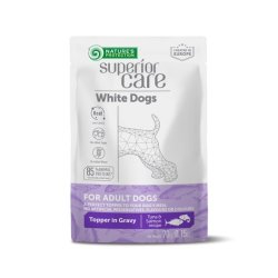 Nature's Protection White Dogs Topper in Gravy Tonno e Salmone 70g cane Superior Care