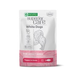 Nature's Protection White Dogs Topper in Gravy Tonno 70g cane Superior Care
