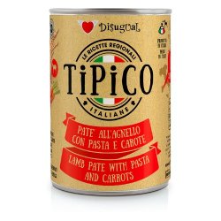 Disugual Tipico Adult Agnello con Pasta e Carote 400g umido monoproteico cane