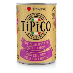 Disugual Tipico Adult Anatra con Pasta e Carote 400g umido cane