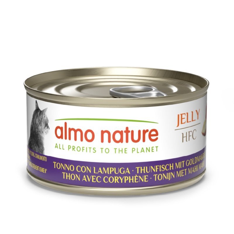 Almo Nature HFC Jelly Tonno con Lampuga 70g umido gatto