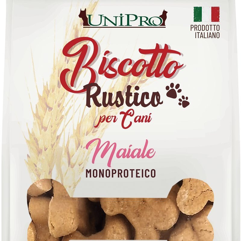 Unipro Biscotto Rustico al Maiale 300g per cani