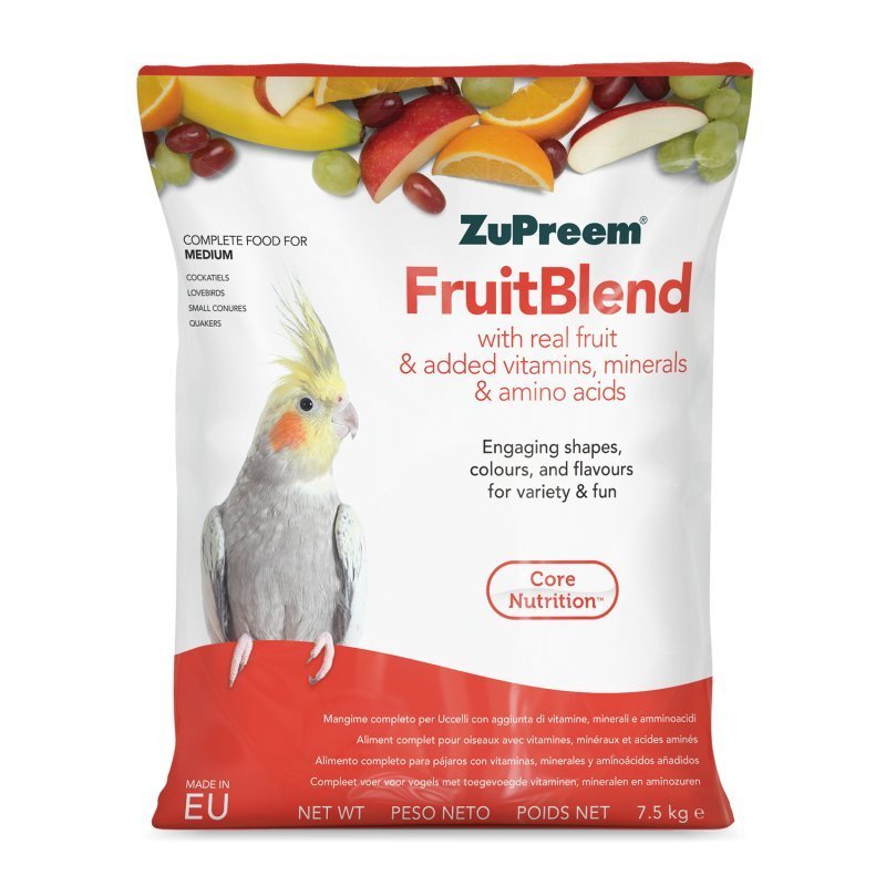 ZuPreem FruitBlend Medium Birds 7,5kg