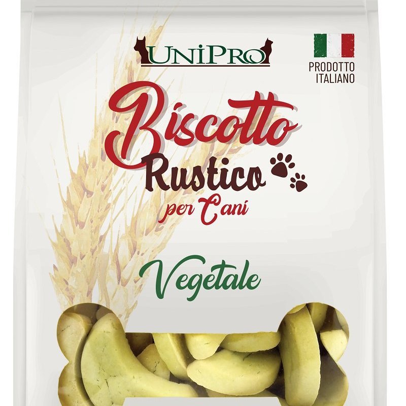 Unipro Biscotto Rustico Vegetale 300g per cani