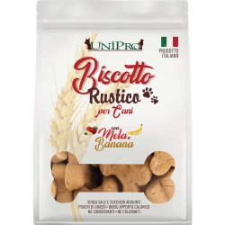 Unipro Biscotto Rustico con Mela e Banana 300g per cani