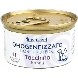 UniPro Omogeneizzato Tacchino 85g umido cane e gatto
