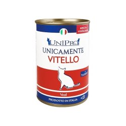 UniPro Unicamente Vitello 400g umido gatto monoproteico