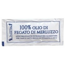 UniPro Olio di Fegato di Merluzzo 10ml bustina integratore cane e gatto