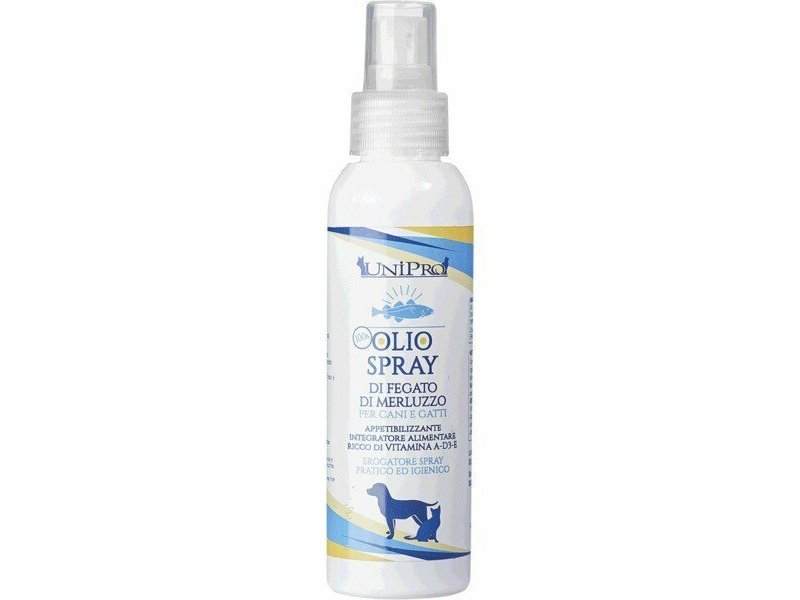 UniPro Olio di Fegato di Merluzzo 125ml integratore cane e gatto