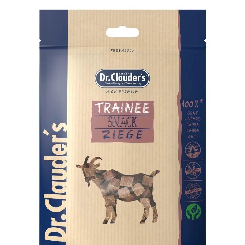 Dr. Clauder's Traineesnack alla capra snack per cani in cubetti
