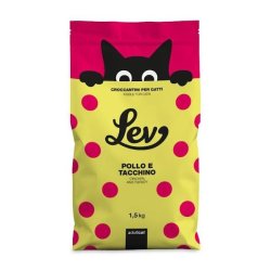 Lev Adult Pollo e Tacchino crocchette gatto