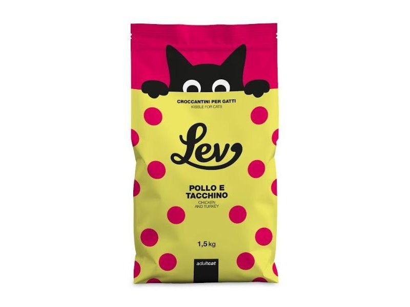 Lev Adult Pollo e Tacchino crocchette gatto