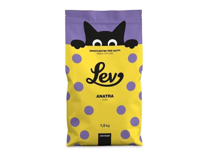 Lev Sterilized Anatra crocchette gatto sterilizzato