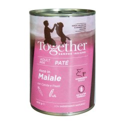 Together Maiale con verdure 400 umido cane