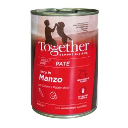 Together Manzo con Carote e Patate dolci 400g umido cane