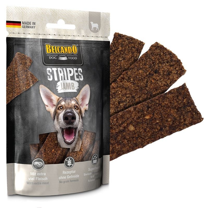 Belcando Stripes all' Agnello 90g snack per cani