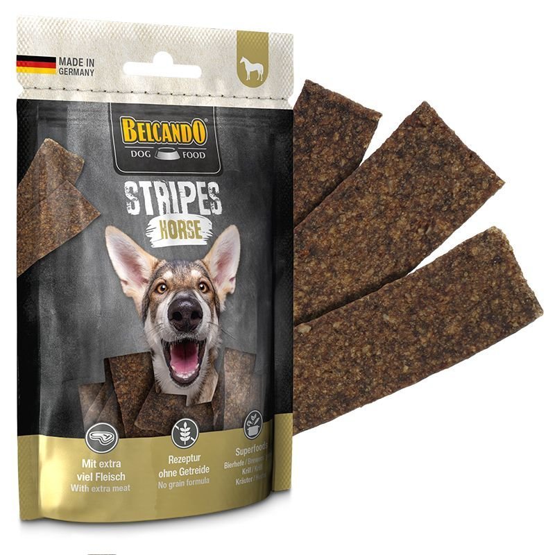 Belcando Stripes al Cavallo 90g snack per cani