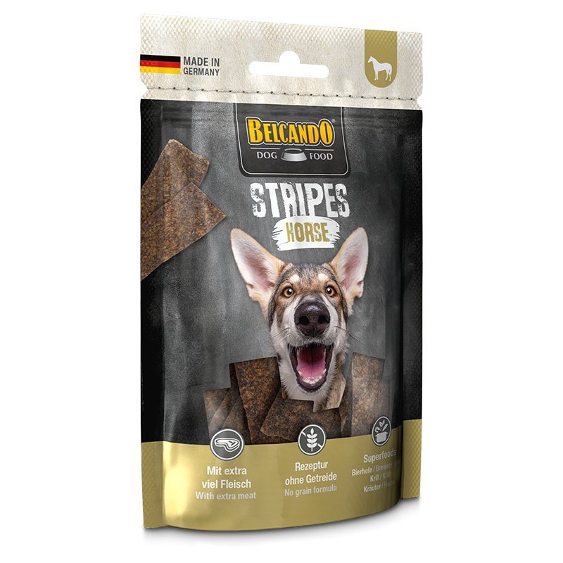Belcando Stripes al Cavallo 90g snack per cani