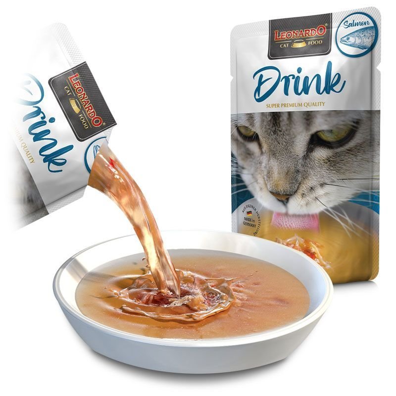 Leonardo Drink Salmon 40g supporto liquido per gatti