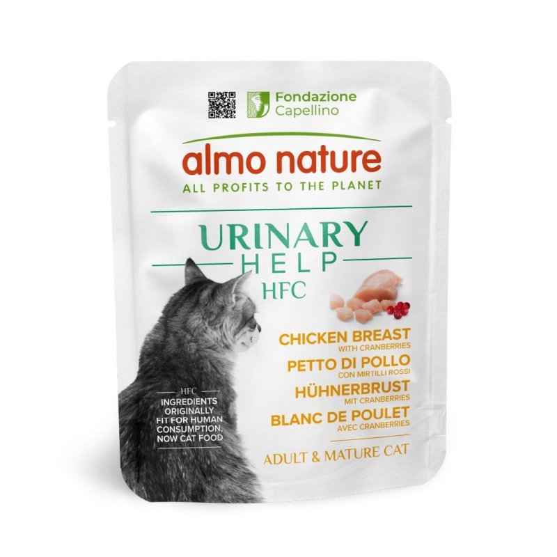 Almo Nature HFC Urinary Help Petto di Pollo 50g umido gatto