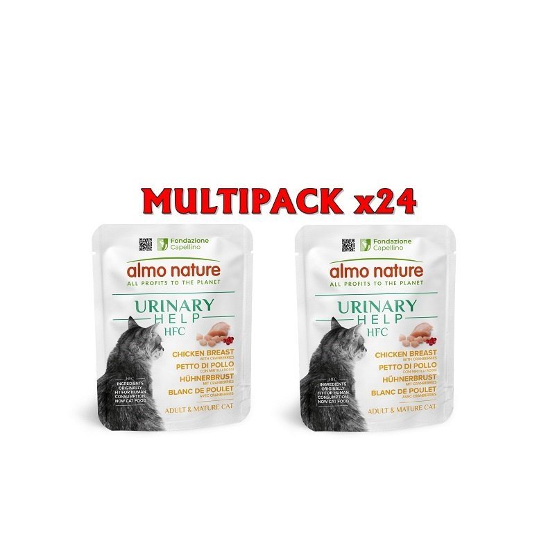 Almo Nature HFC Urinary Help Petto di Pollo 50g umido gatto