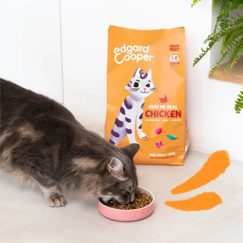 Edgard&Cooper Pollo fresco crocchette gatto