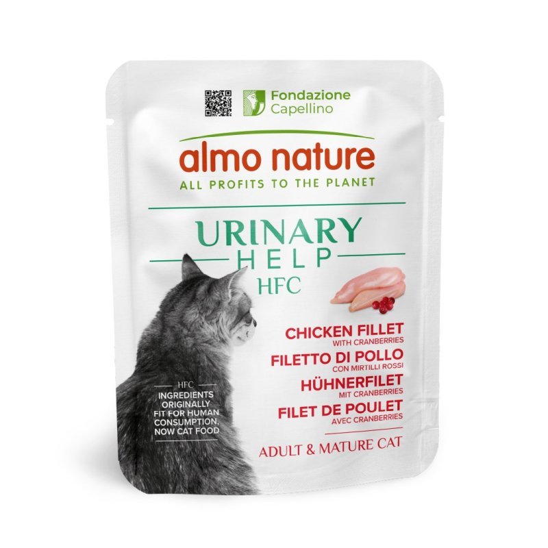 Almo Nature HFC Urinary Help Filetto di Pollo 50g umido gatto