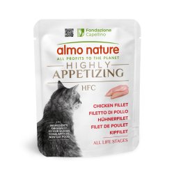 Almo Nature HFC Highly Appetizing Filetto di Pollo 50g umido gatto