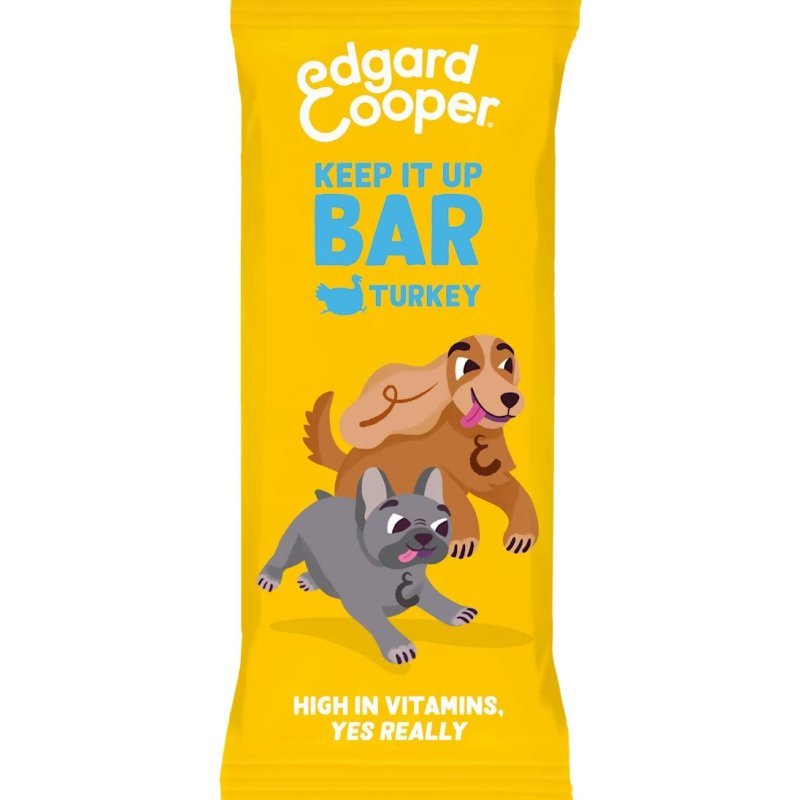 Edgard&Cooper Barretta Tacchino 30g snack per cani