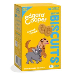 Edgard&Cooper Biscotti Tacchino e Pollo 400g snack per cani