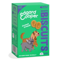 Edgard&Cooper Biscotti Mela e Mirtilli 400g snack per cani