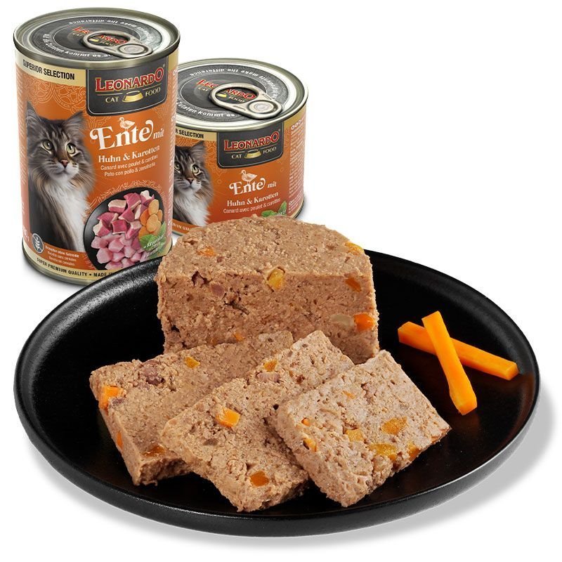 Leonardo Anatra con Pollo e Carote 200g superior selection