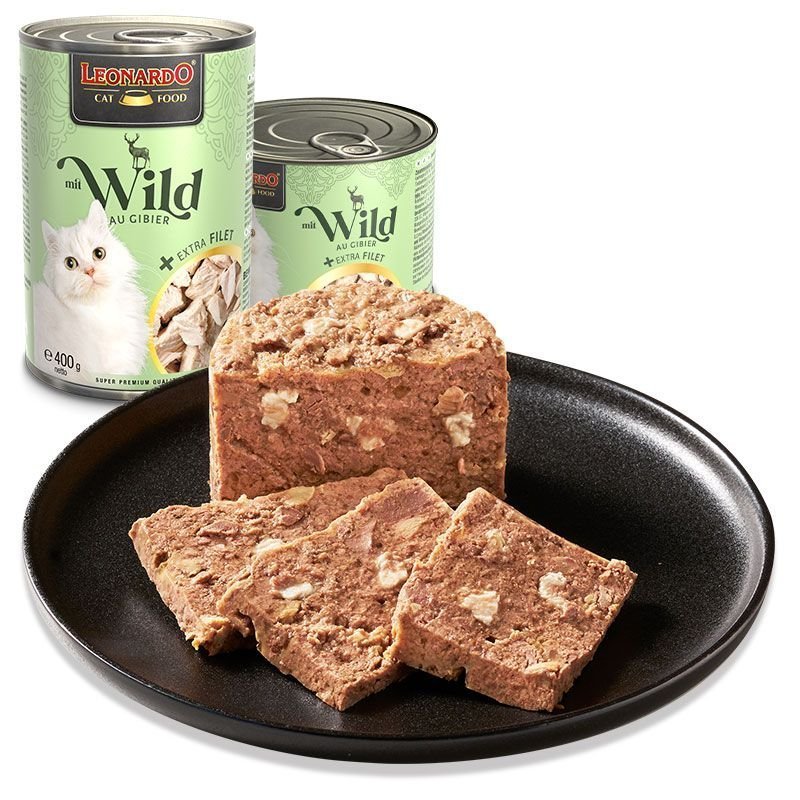 Leonardo Selvaggina con Filetto Extra 200g umido per gatti