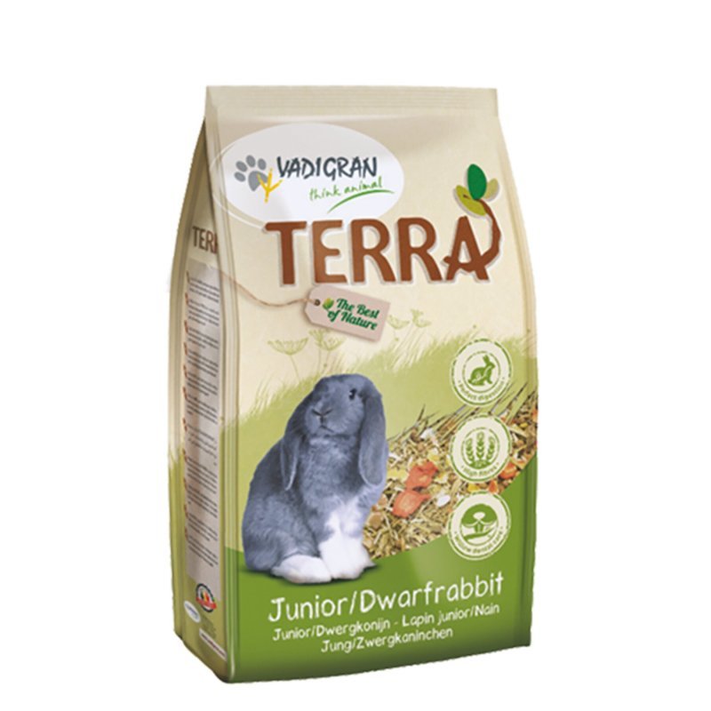 Vadigran Terra Junior 1kg mangime conigli nani e cuccioli