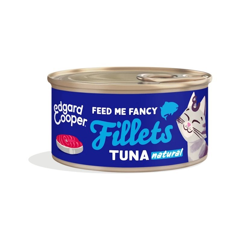 Edgard&Cooper Adult Fillets Tonno 85g umido gatto