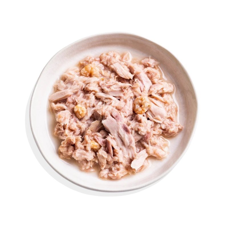 Edgard&Cooper Adult Fillets Tonno e Gamberetti 70g umido gatto